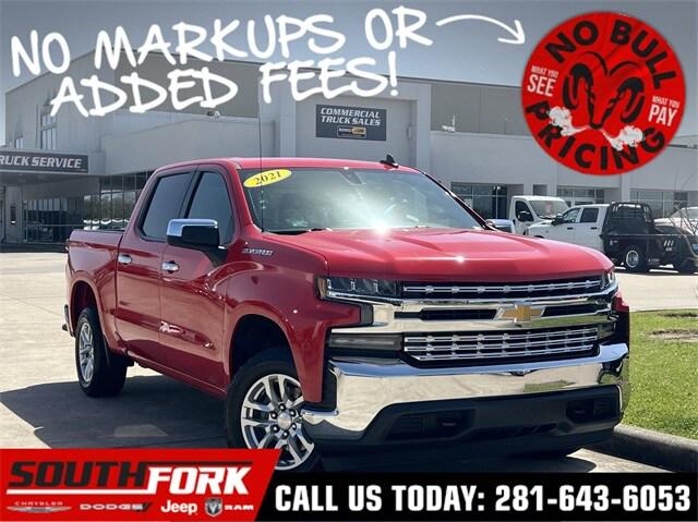 2021 Chevrolet Silverado 1500 4WD Crew Cab Short Bed LT with 2FL