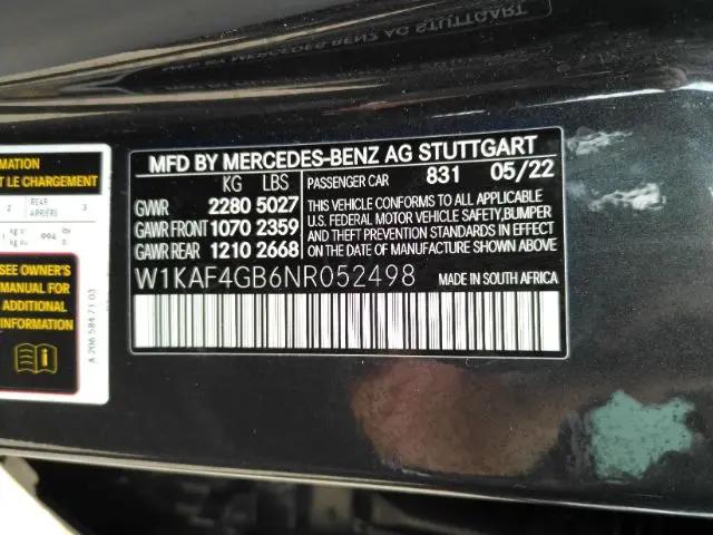 2022 Mercedes-Benz C-CLASS C 300 Sedan