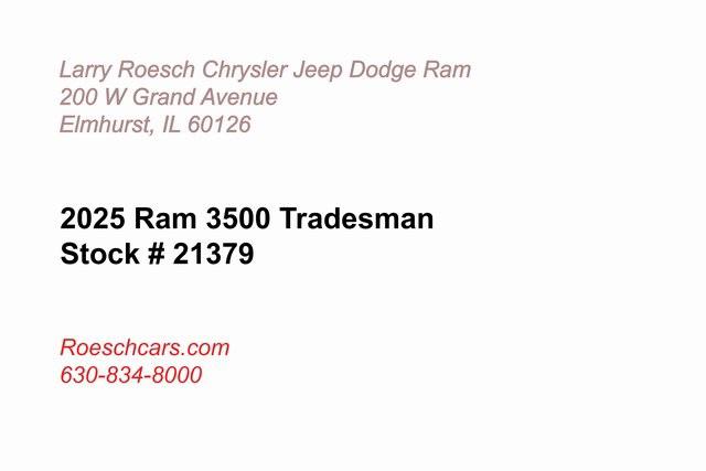2025 RAM Ram 3500 RAM 3500 TRADESMAN CREW CAB 4X4 8 BOX