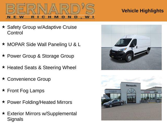 2025 RAM Ram ProMaster RAM PROMASTER 2500 TRADESMAN CARGO VAN HIGH ROOF 159 WB