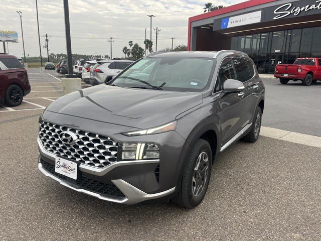 2021 Hyundai Santa Fe Hybrid Blue