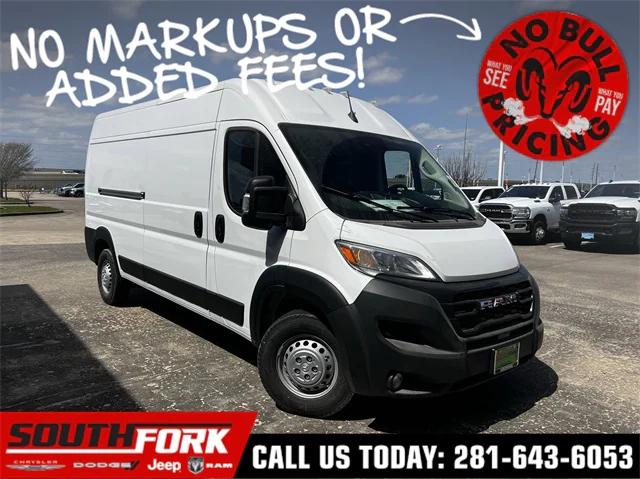 2024 RAM Ram ProMaster RAM PROMASTER 2500 TRADESMAN CARGO VAN HIGH ROOF 159 WB