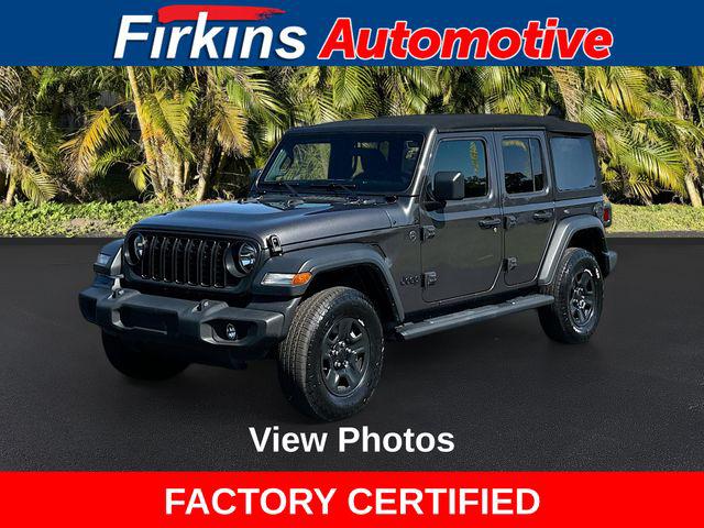 2024 Jeep Wrangler 4-Door Sport 4x4