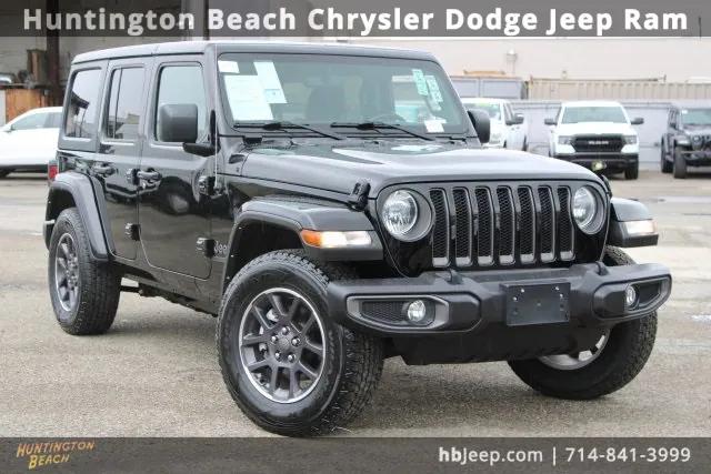 2021 Jeep Wrangler 80th Anniversary 4x4 for sale in Huntington Beach, CA
