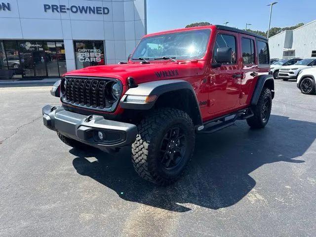 2024 Jeep Wrangler 4-Door Willys 4x4 for sale in Mooresville, NC