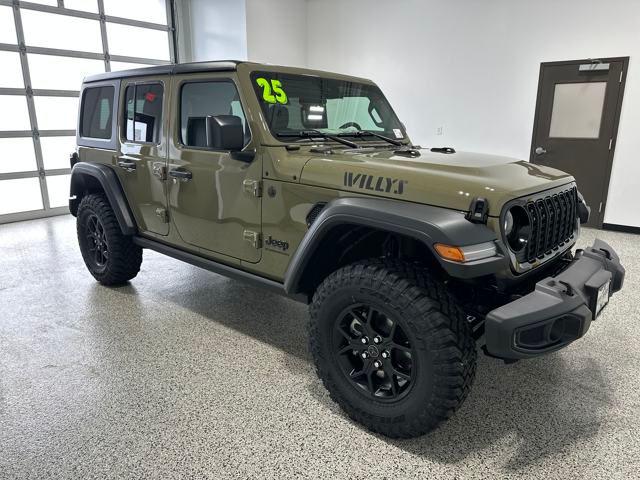 2025 Jeep Wrangler WRANGLER 4-DOOR WILLYS