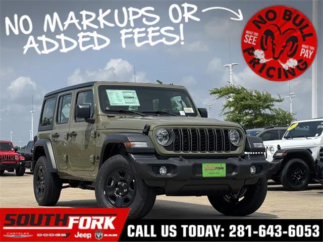 2025 Jeep Wrangler WRANGLER 4-DOOR SPORT