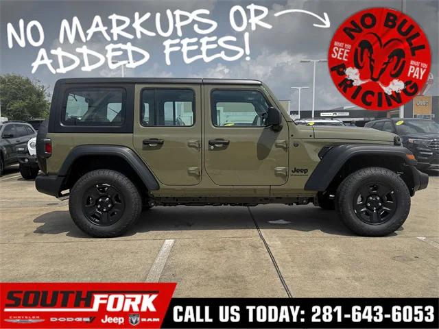 2025 Jeep Wrangler WRANGLER 4-DOOR SPORT
