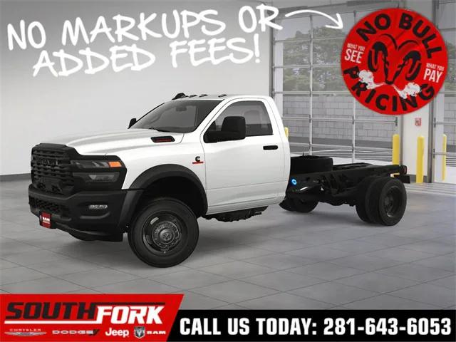 2025 RAM Ram 5500 Chassis Cab RAM 5500 TRADESMAN CHASSIS REGULAR CAB 4X2 84 CA
