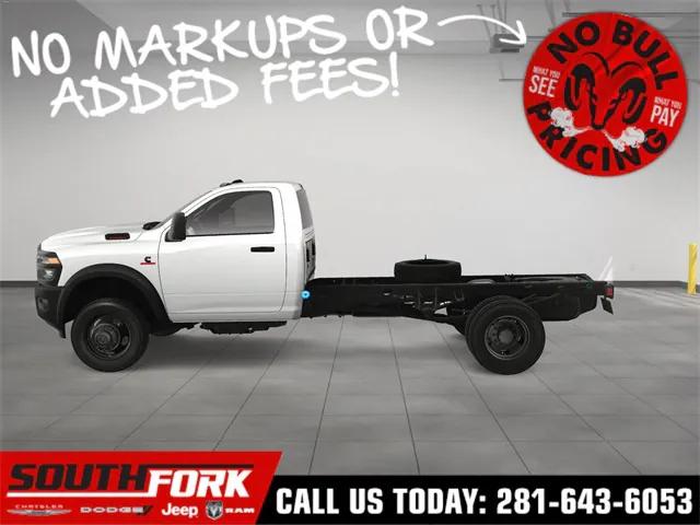 2025 RAM Ram 5500 Chassis Cab RAM 5500 TRADESMAN CHASSIS REGULAR CAB 4X2 84 CA
