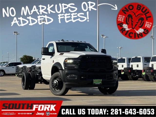 2025 RAM Ram 5500 Chassis Cab RAM 5500 TRADESMAN CHASSIS REGULAR CAB 4X2 84 CA