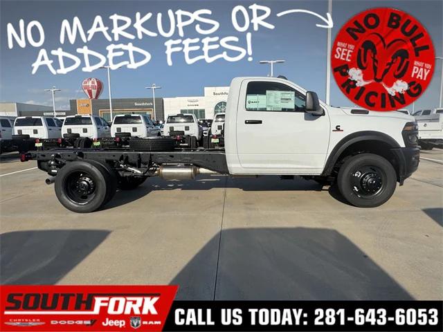 2025 RAM Ram 5500 Chassis Cab RAM 5500 TRADESMAN CHASSIS REGULAR CAB 4X2 84 CA