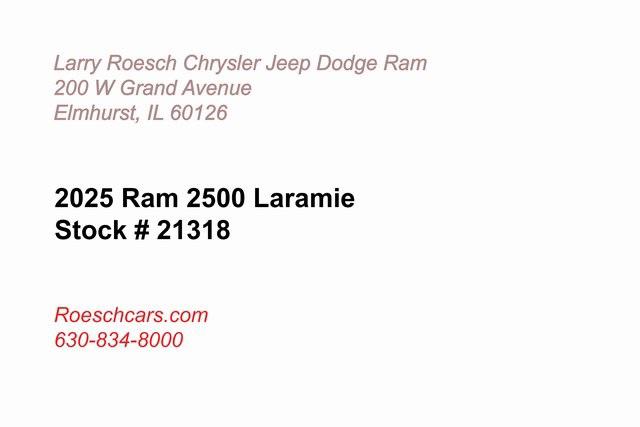 2025 RAM Ram 2500 RAM 2500 LARAMIE CREW CAB 4X4 64 BOX