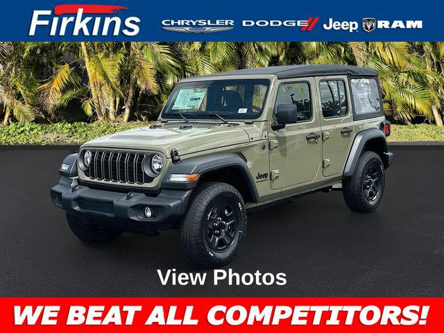 2025 Jeep Wrangler WRANGLER 4-DOOR SPORT