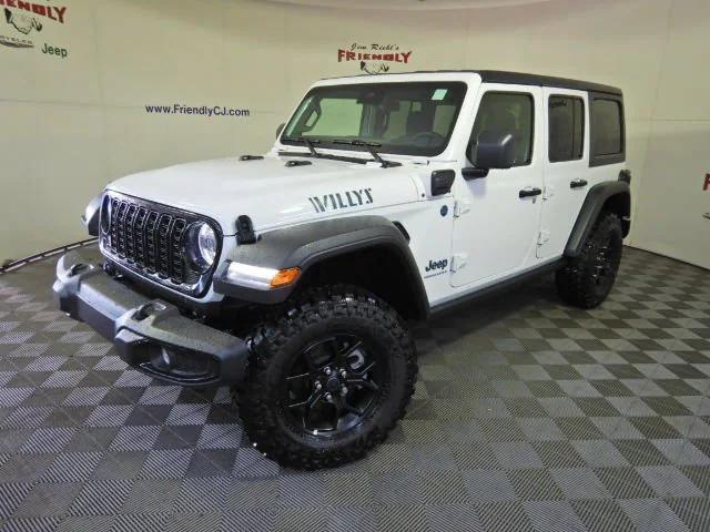 2025 Jeep Wrangler 4xe WRANGLER 4-DOOR WILLYS 4xe