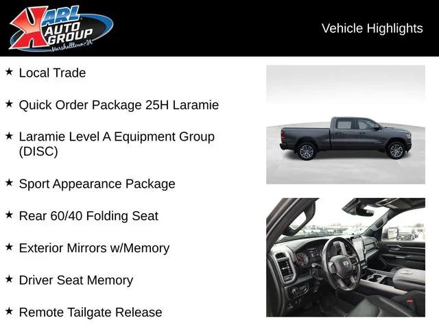 2022 RAM 1500 Laramie Crew Cab 4x4 64 Box