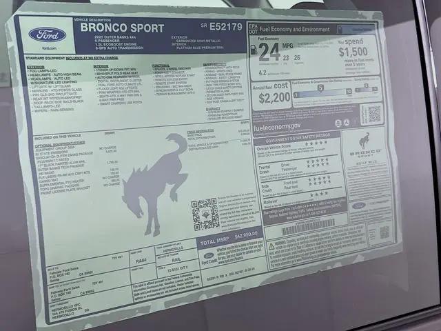 2025 Ford Bronco Sport Outer Banks