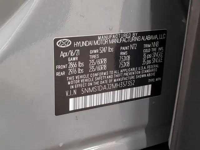 2021 Hyundai Santa Fe SE