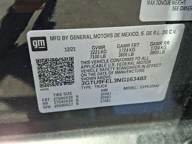 2022 GMC Sierra 1500 Limited 4WD Crew Cab Short Box Denali