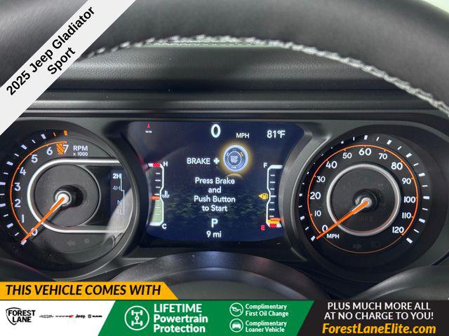 2025 Jeep Gladiator GLADIATOR TEXAS TRAIL 4X4