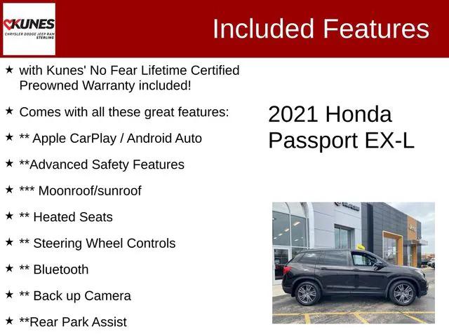 2021 Honda Passport 2WD EX-L