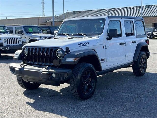 2021 Jeep Wrangler Unlimited Willys 4x4 2021 Jeep Wrangler Unlimited Willys 4x4