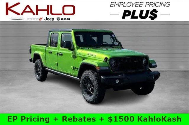2025 Jeep Gladiator GLADIATOR WILLYS 4X4 2025 Jeep Gladiator GLADIATOR WILLYS 4X4