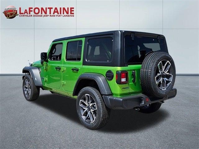 2025 Jeep Wrangler 4xe WRANGLER 4-DOOR SPORT S 4xe
