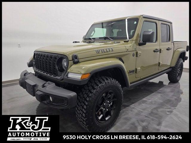2025 Jeep Gladiator GLADIATOR WILLYS 4X4