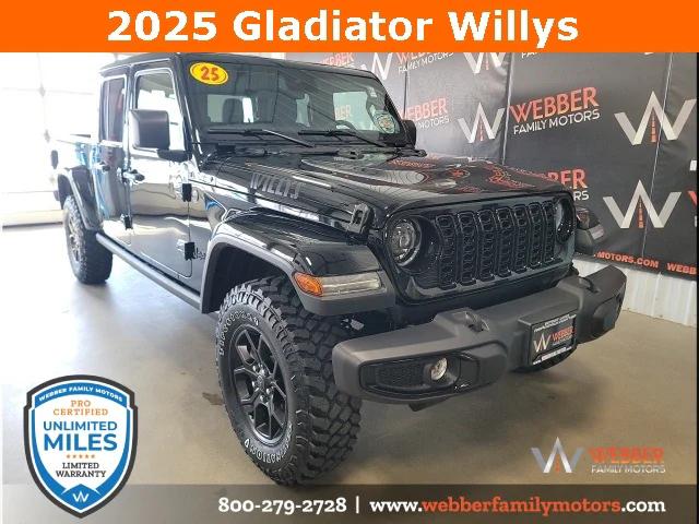 2025 Jeep Gladiator GLADIATOR WILLYS 4X4