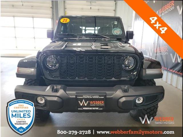 2025 Jeep Gladiator GLADIATOR WILLYS 4X4
