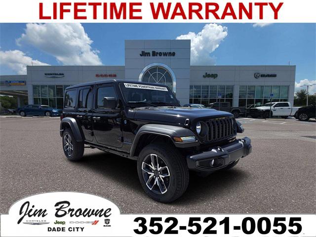 2025 Jeep Wrangler 4xe WRANGLER 4-DOOR SPORT S 4xe