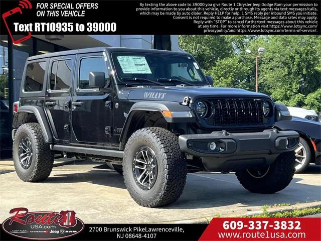 2025 Jeep Wrangler WRANGLER 4-DOOR WILLYS