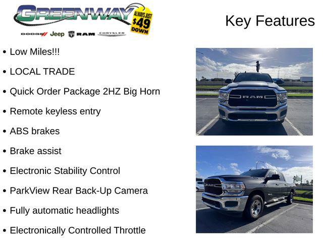 2019 RAM 2500 Big Horn Crew Cab 4x2 64 Box