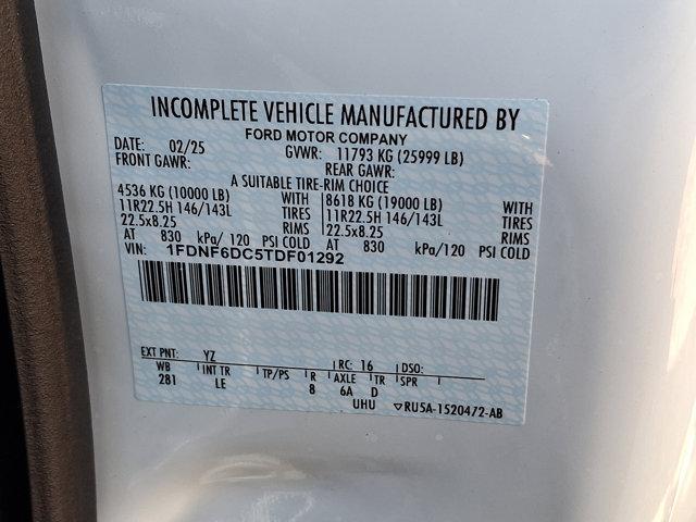 2026 Ford F-650 Straight Frame F650 REGULAR CAB DOCK HGT