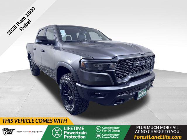 2025 RAM Ram 1500 RAM 1500 REBEL CREW CAB 4X4 57 BOX