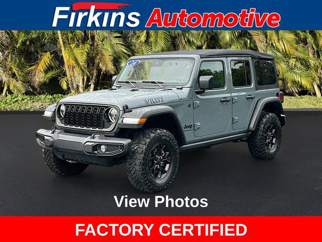 2024 Jeep Wrangler 4-Door Willys 4x4