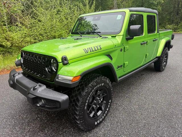 2025 Jeep Gladiator GLADIATOR WILLYS 4X4 2025 Jeep Gladiator GLADIATOR WILLYS 4X4