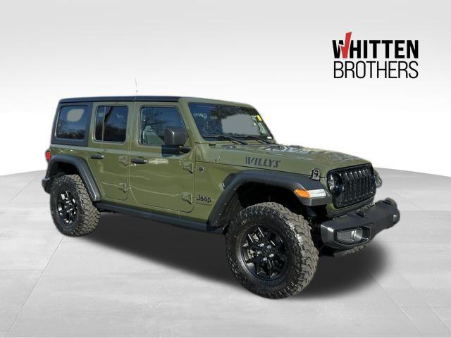 2024 Jeep Wrangler 4-Door Willys 4x4