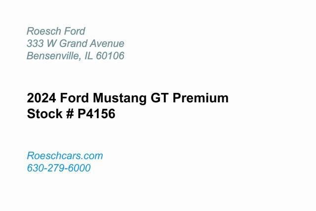 2024 Ford Mustang GT Premium Fastback