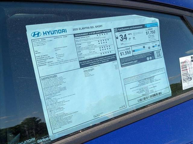 2025 Hyundai Elantra SEL Sport