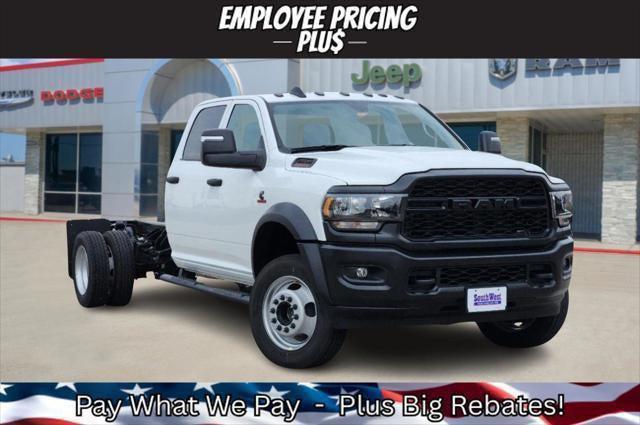 2024 RAM Ram 5500 Chassis Cab RAM 5500 TRADESMAN CHASSIS CREW CAB 4X4 84 CA