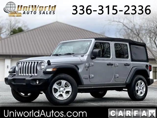 2018 Jeep Wrangler Unlimited Sport S 4x4 for sale in Greensboro, NC