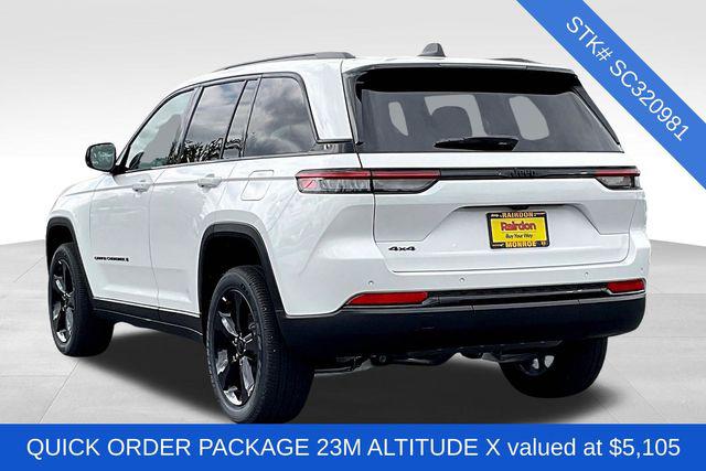 2025 Jeep Grand Cherokee GRAND CHEROKEE ALTITUDE X 4X4 2025 Jeep Grand Cherokee GRAND CHEROKEE ALTITUDE X 4X4