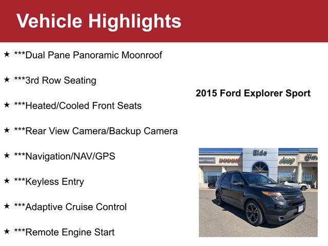 2015 Ford Explorer Sport