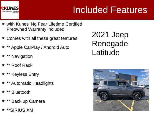 2021 Jeep Renegade Latitude FWD