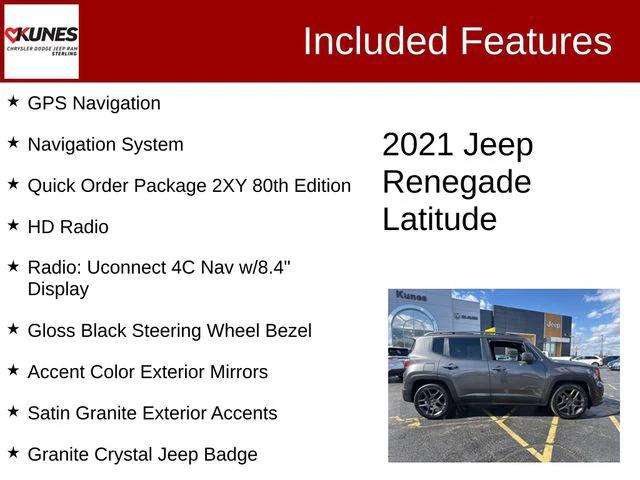 2021 Jeep Renegade Latitude FWD