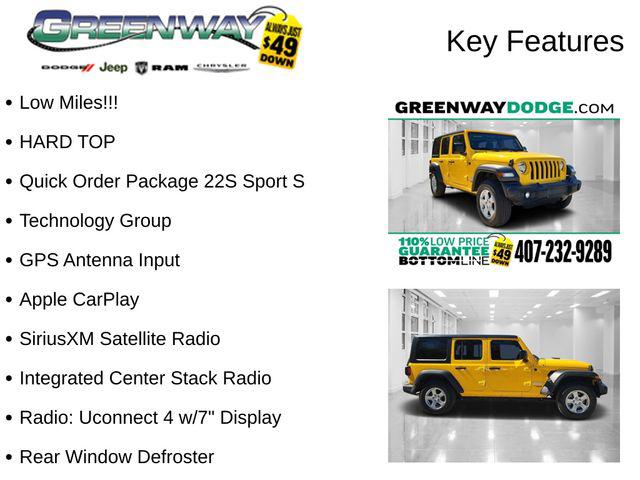 2020 Jeep Wrangler Unlimited Sport S 4X4