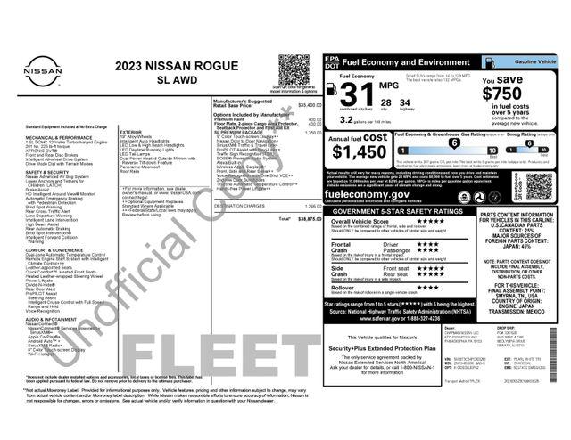 2023 Nissan Rogue SL Intelligent AWD