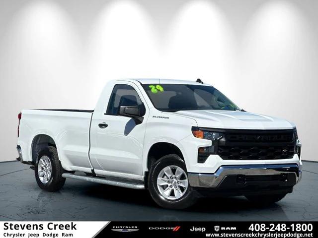 2024 Chevrolet Silverado 1500 2WD Regular Cab Long Bed WT